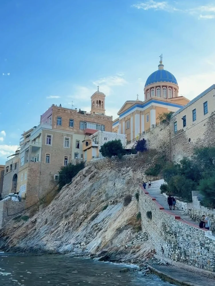 Short video of Vaporia Beach in Syros. Collab with official Syros Tourism Board: syrosislandgr